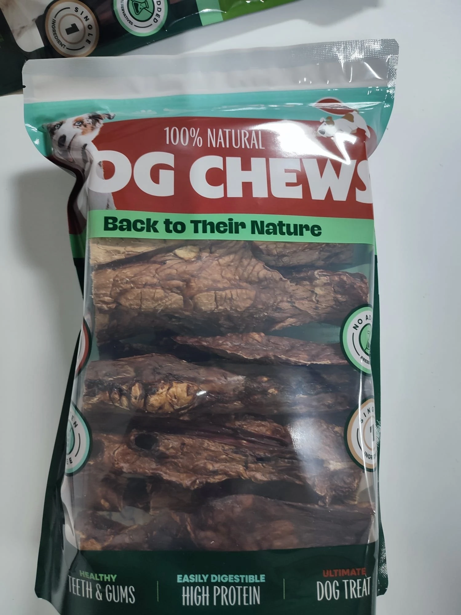 Front of pack