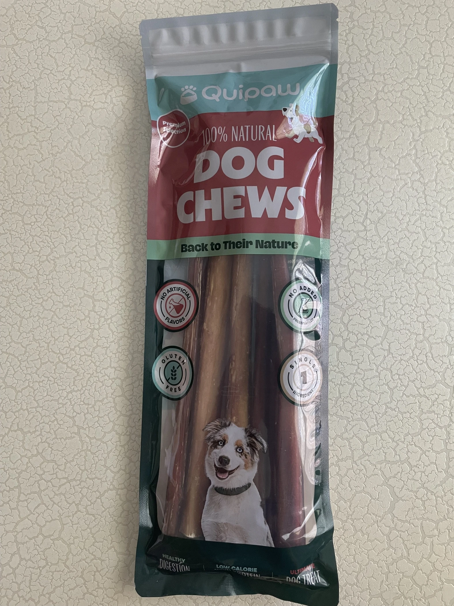 Front of pack