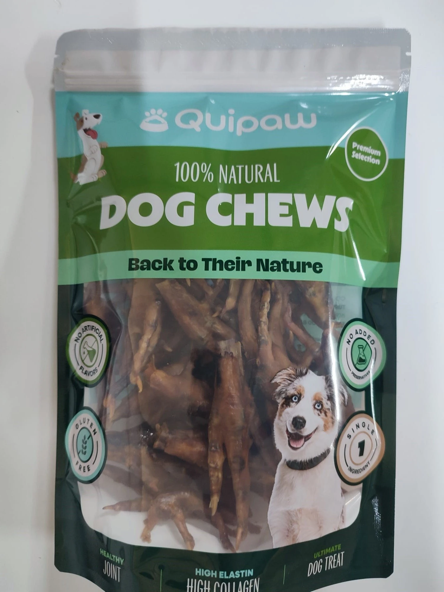 Front of pack