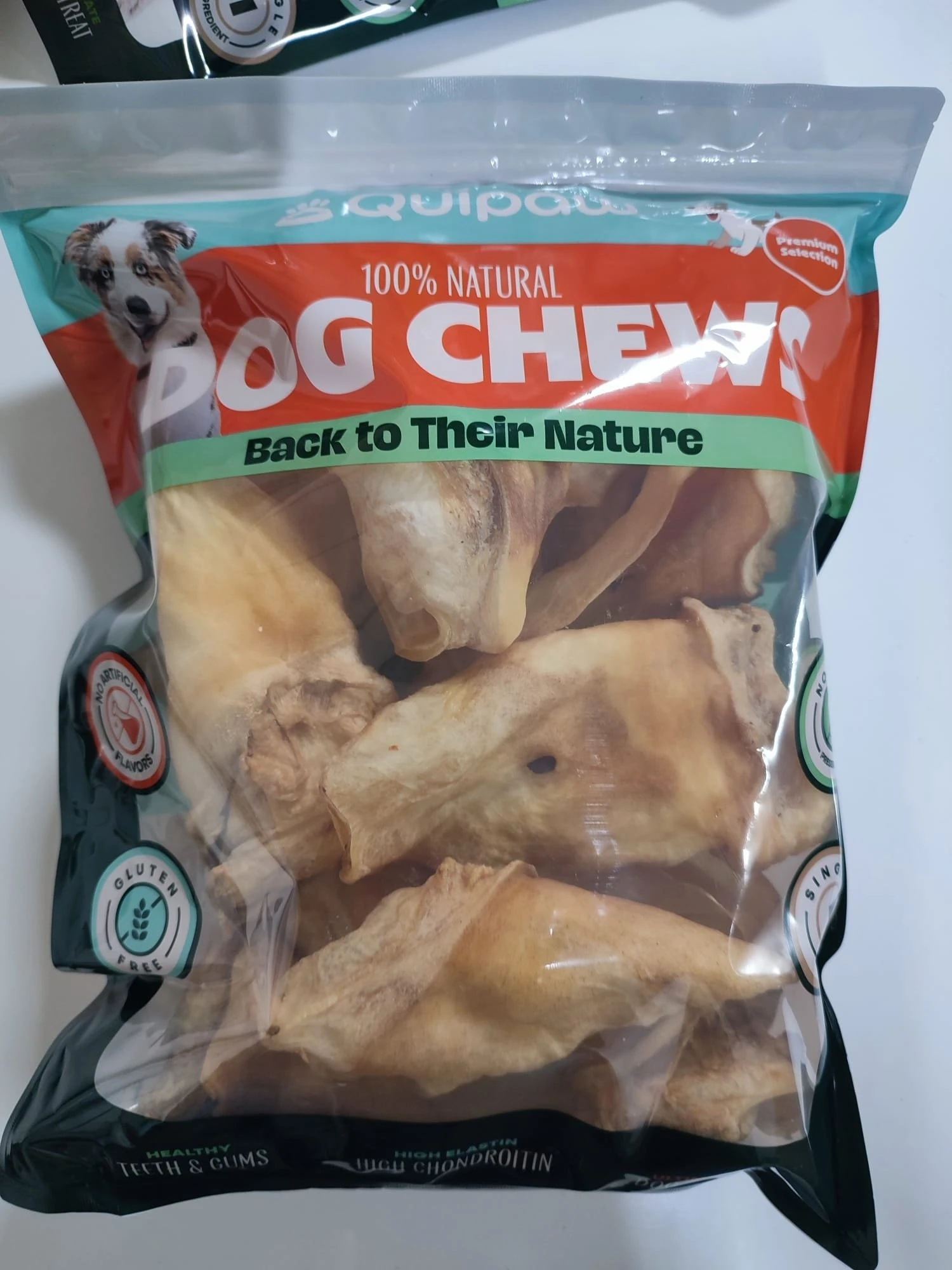 Front of pack